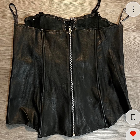 Genuine leather corset - Picture 2 of 3